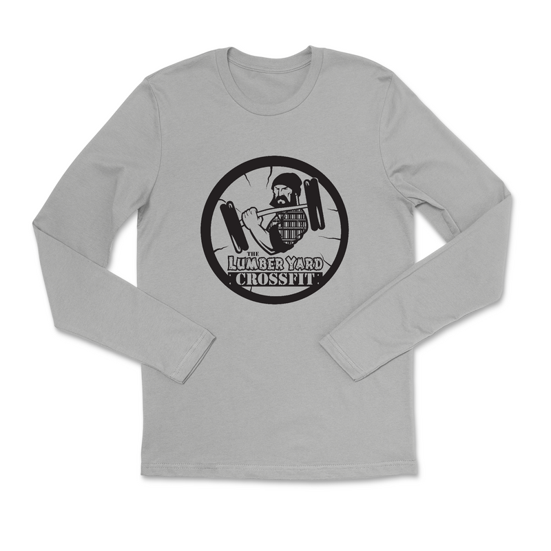 Mens 2X-Large HEATHER_GRAY Long Sleeve