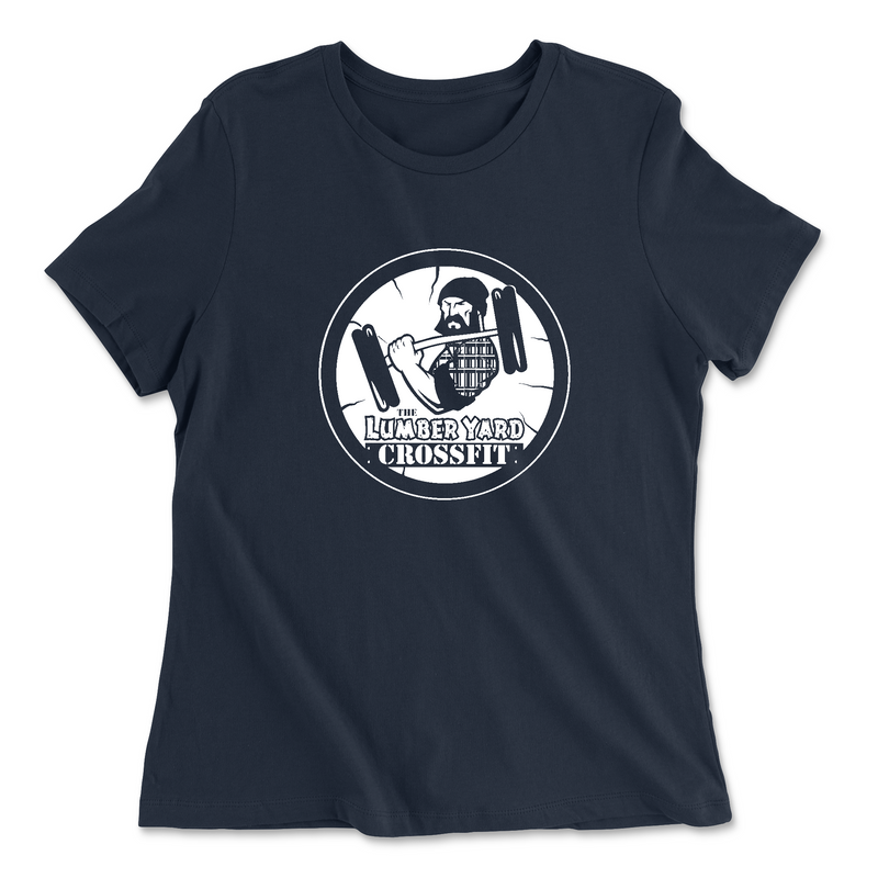 Womens 2X-Large NAVY Relaxed Jersey T-Shirt