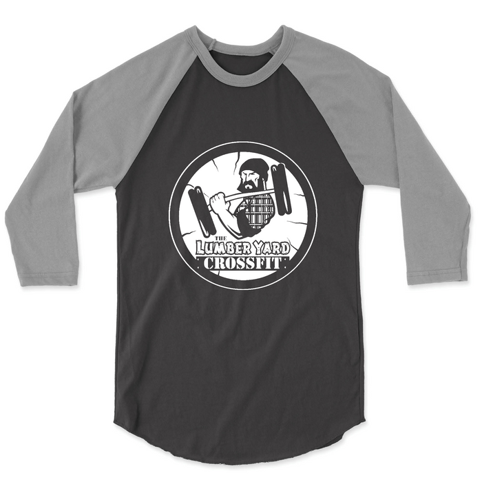 Mens 2X-Large VINTAGE_SMOKE_GRAPHITE_HEATHER 3/4 Sleeve