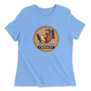 Womens 2X-Large CAROLINA_BLUE Relaxed Jersey T-Shirt