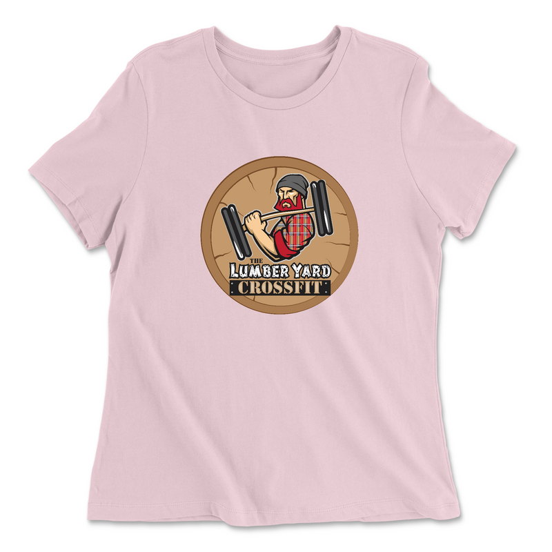 Womens 2X-Large PINK Relaxed Jersey T-Shirt