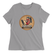 Womens 2X-Large SOLID_ATHETIC_GREY Relaxed Jersey T-Shirt