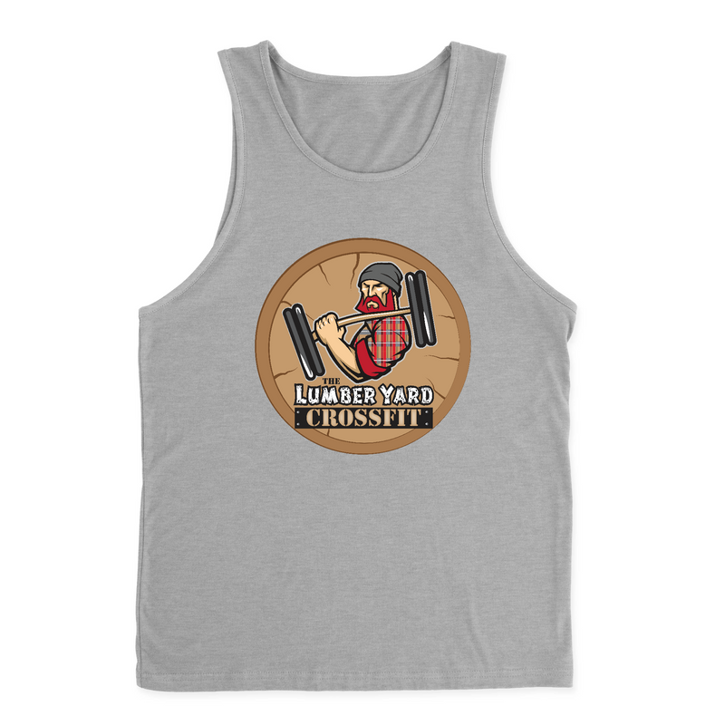 Mens 2X-Large HEATHER_GRAY Tank Top