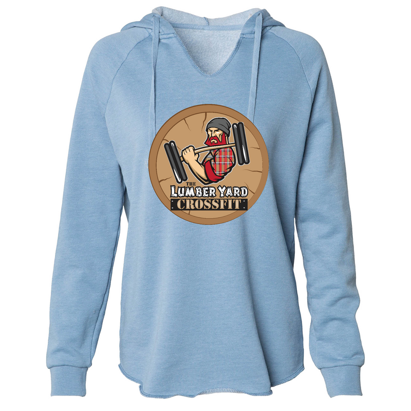 Womens 2X-Large MISTY_BLUE Hoodie