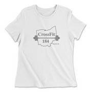 Womens 2X-Large WHITE Relaxed Jersey T-Shirt
