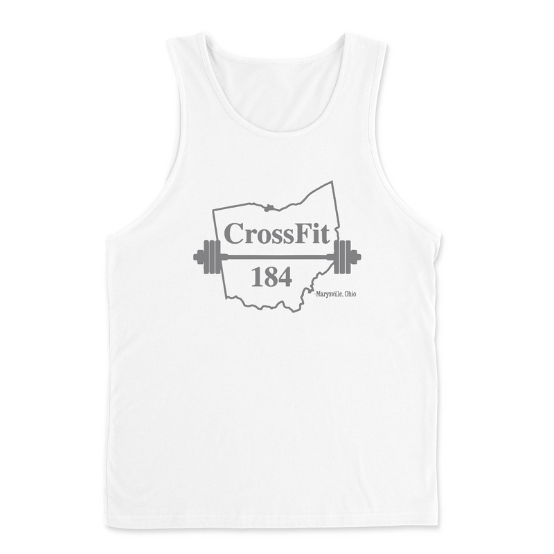 Mens 2X-Large WHITE Tank Top