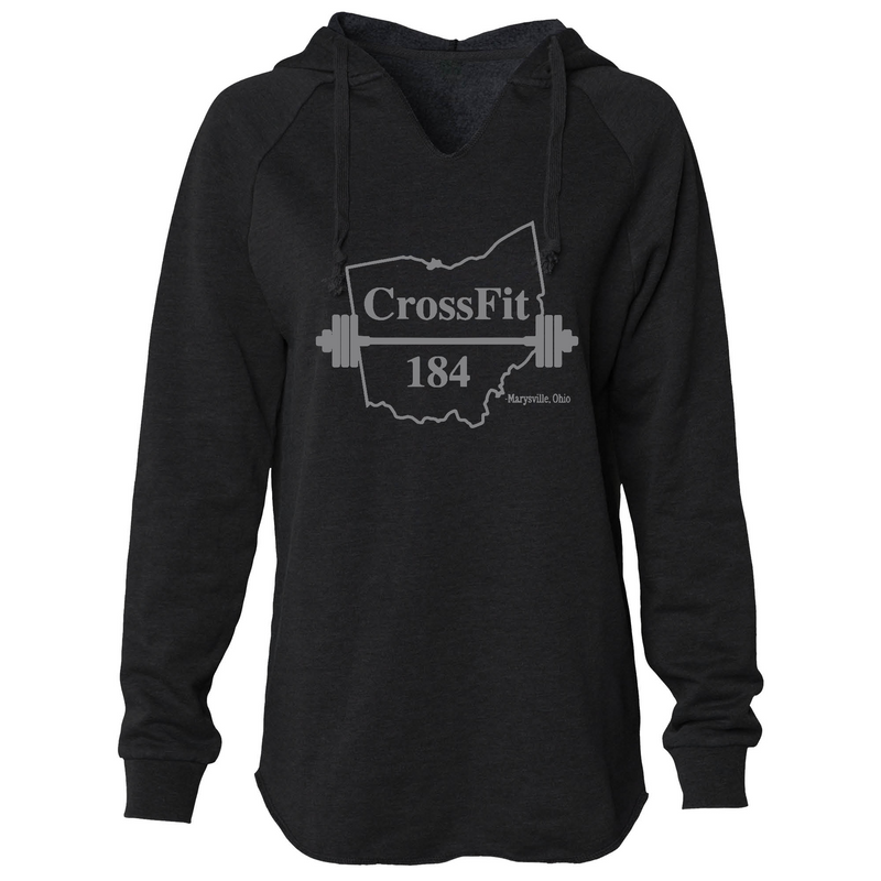 Womens 2X-Large BLACK Hoodie