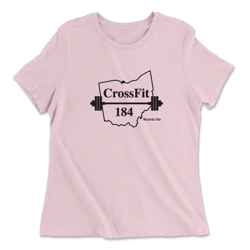 Womens 2X-Large PINK Relaxed Jersey T-Shirt