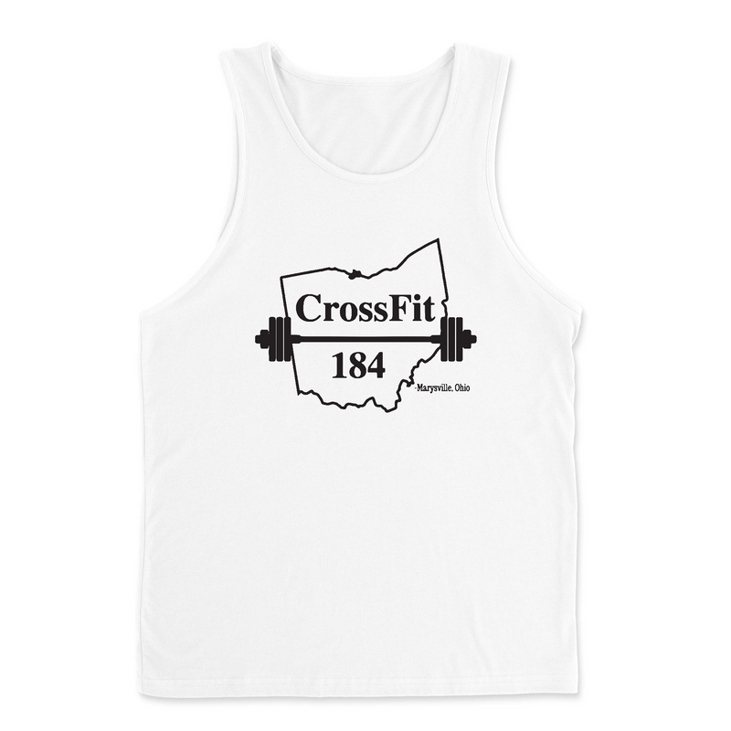 Mens 2X-Large WHITE Tank Top