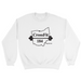 Mens 2X-Large WHITE Midweight Sweatshirt