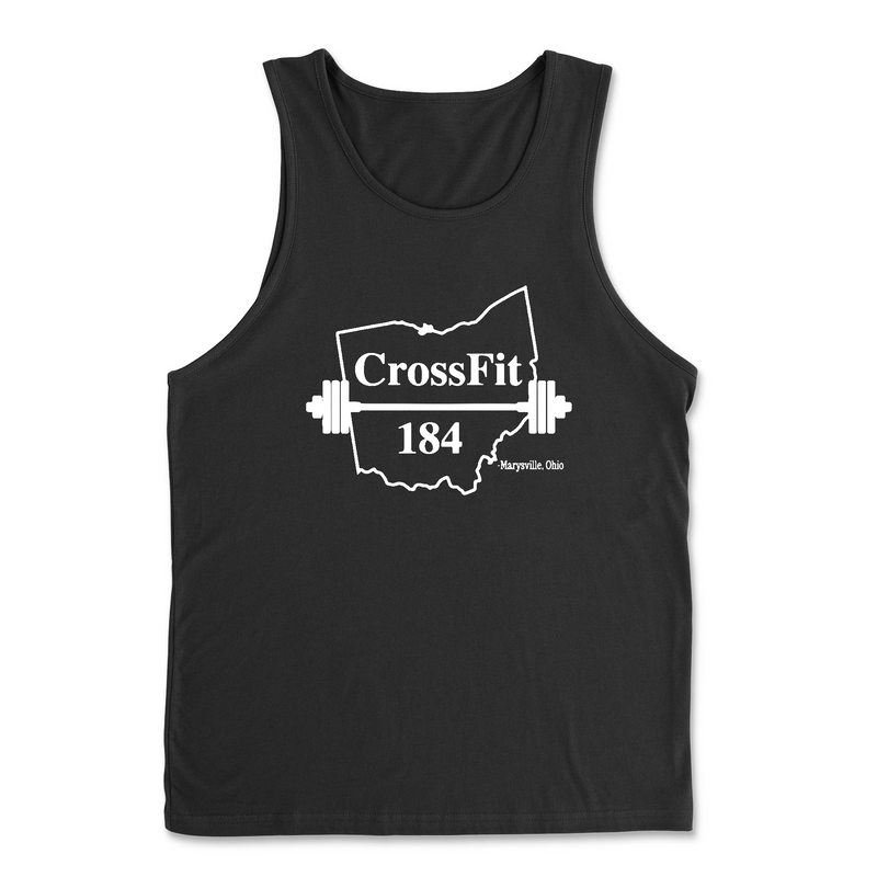 Mens 2X-Large BLACK Tank Top