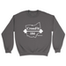 Mens 2X-Large CHARCOAL Midweight Sweatshirt