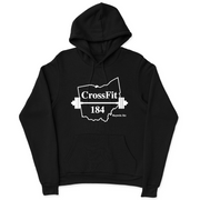 Mens 2X-Large BLACK Hooded T-Shirt