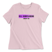 Womens 2X-Large PINK Relaxed Jersey T-Shirt