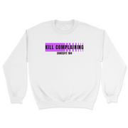 Mens 2X-Large WHITE Midweight Sweatshirt