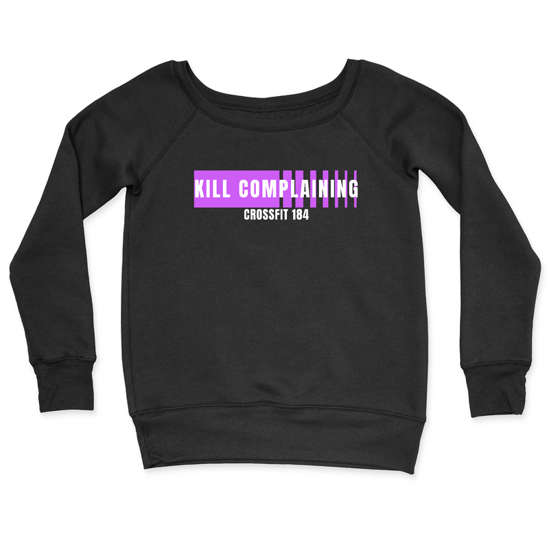 Womens 2X-Large BLACK CrewNeck