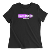 Womens 2X-Large BLACK Relaxed Jersey T-Shirt