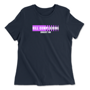 Womens 2X-Large NAVY Relaxed Jersey T-Shirt