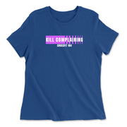 Womens 2X-Large TRUE_ROYAL Relaxed Jersey T-Shirt