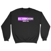 Mens 2X-Large BLACK Midweight Sweatshirt
