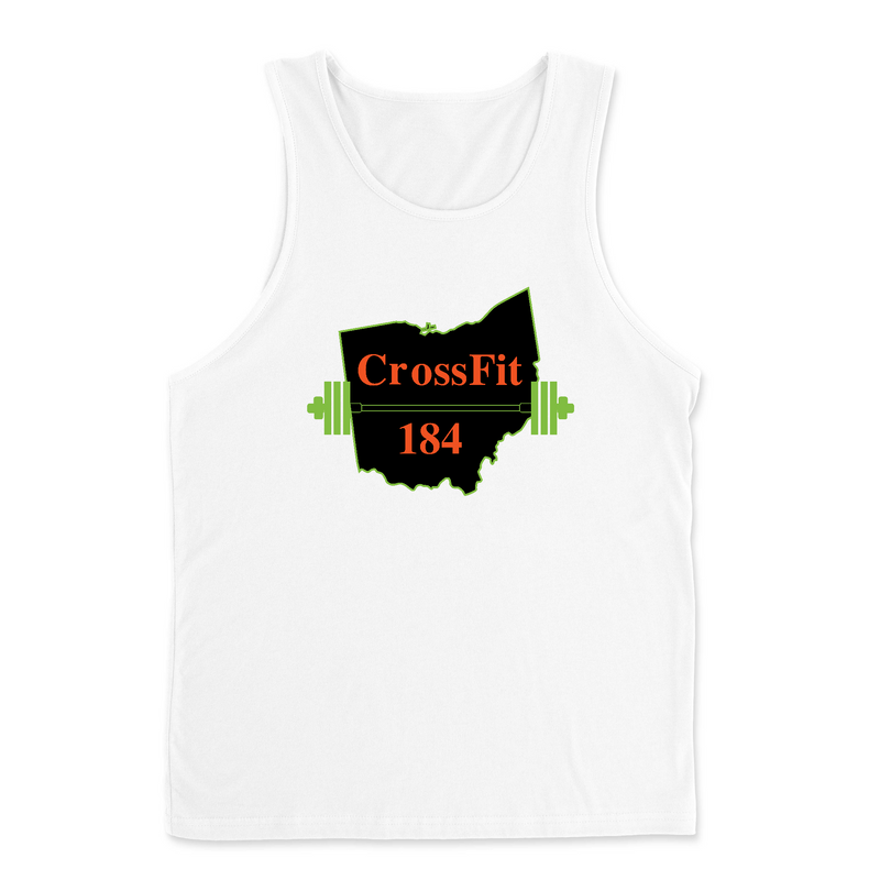 Mens 2X-Large WHITE Tank Top