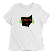 Womens 2X-Large WHITE Relaxed Jersey T-Shirt