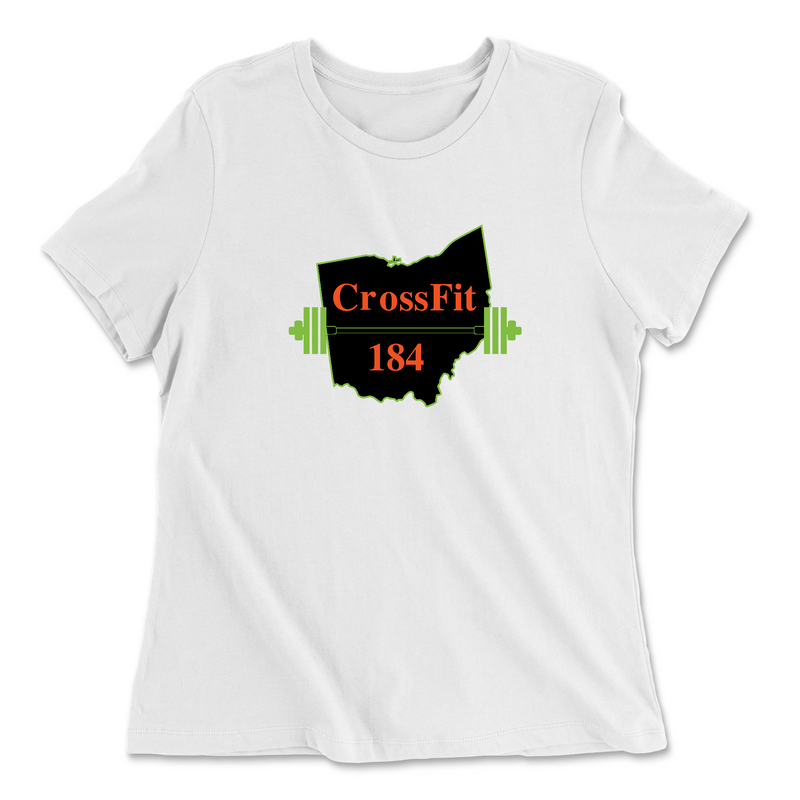 Womens 2X-Large WHITE Relaxed Jersey T-Shirt