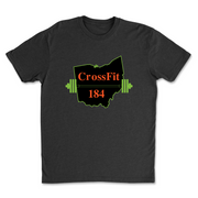 Mens 2X-Large BLACK T-Shirt