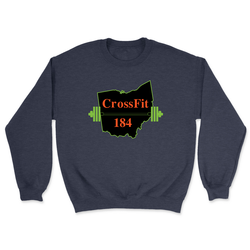 Mens 2X-Large CLASSIC_NAVY_HEATHER Midweight Sweatshirt