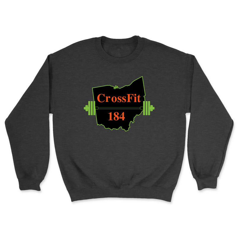 Mens 2X-Large CHARCOAL_HEATHER Midweight Sweatshirt
