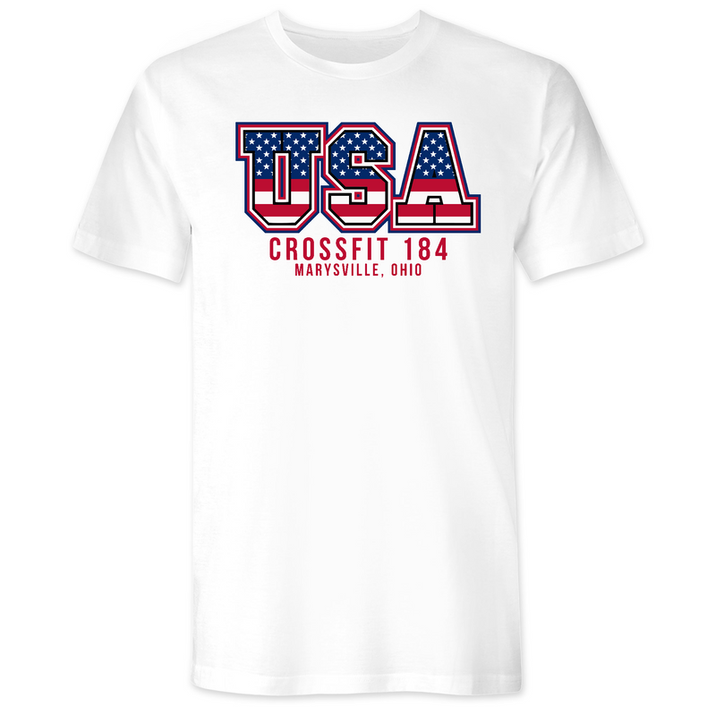 CrossFit 184 USA Mens - T-Shirt