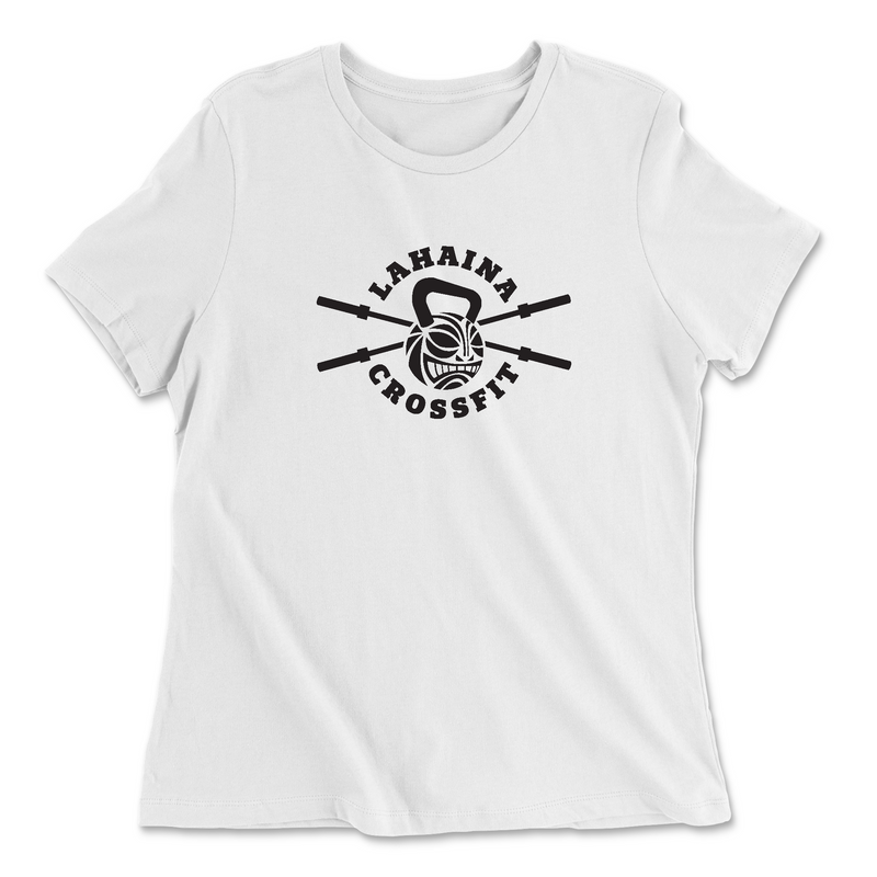 Womens 2X-Large WHITE Relaxed Jersey T-Shirt