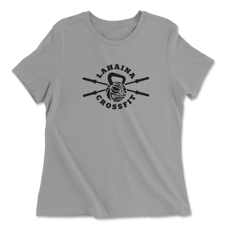 Womens 2X-Large SOLID_ATHETIC_GREY Relaxed Jersey T-Shirt