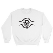 Mens 2X-Large WHITE Midweight Sweatshirt