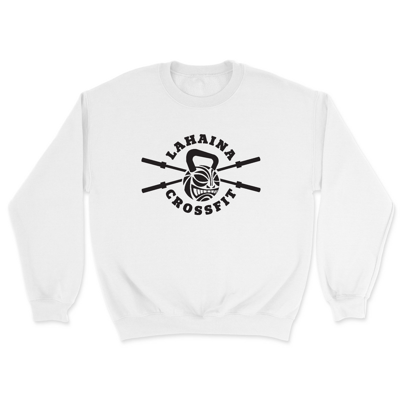 Mens 2X-Large WHITE Midweight Sweatshirt