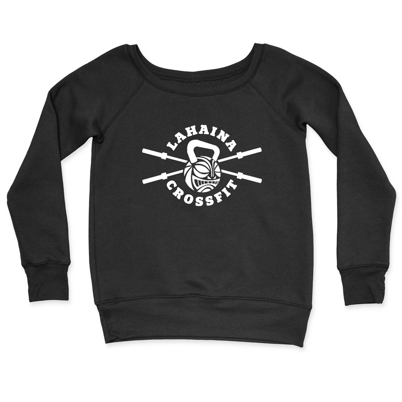 Womens 2X-Large BLACK CrewNeck