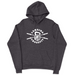 Mens 2X-Large CHARCOAL_HEATHER Hooded T-Shirt