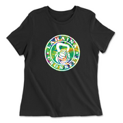 Womens 2X-Large BLACK Relaxed Jersey T-Shirt