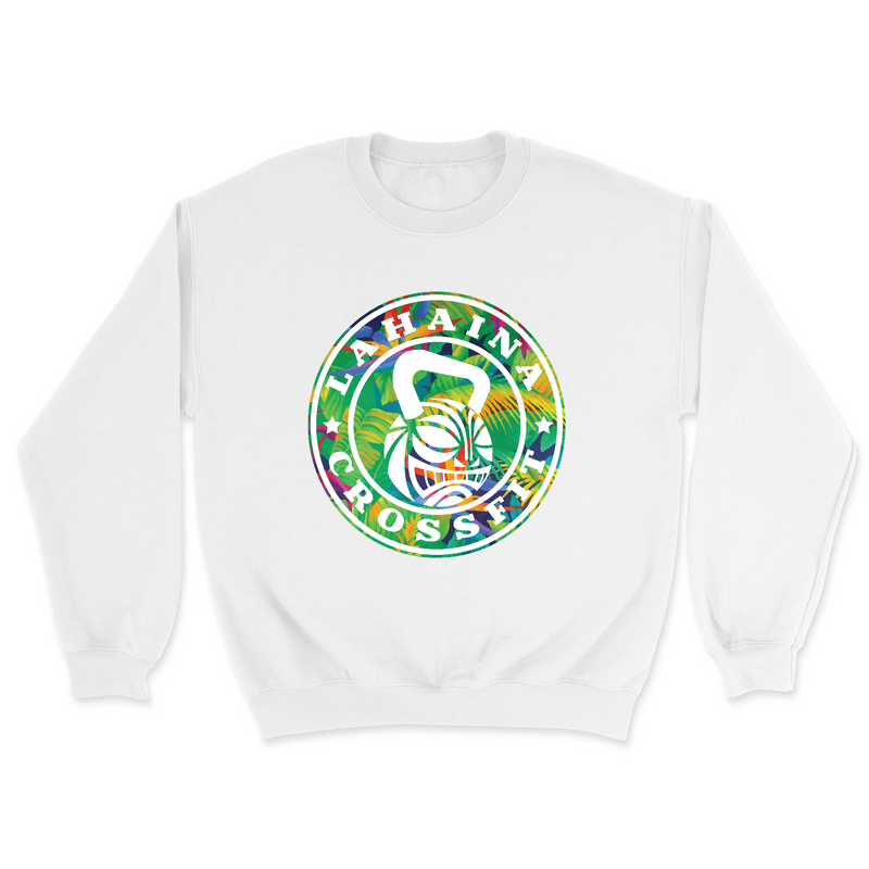 Mens 2X-Large WHITE Midweight Sweatshirt
