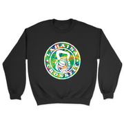 Mens 2X-Large BLACK Midweight Sweatshirt