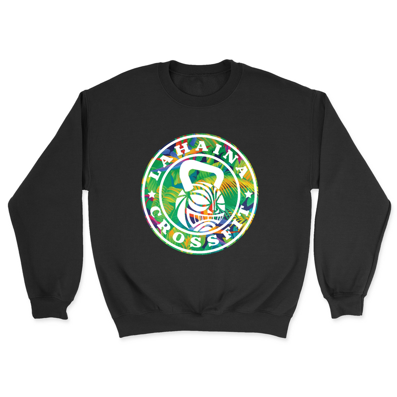 Mens 2X-Large BLACK Midweight Sweatshirt