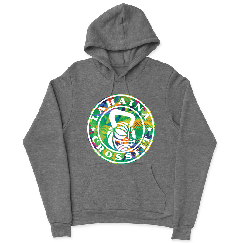 Mens 2X-Large GUNMETAL_HEATHER Hooded T-Shirt