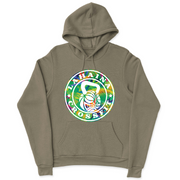 Mens 2X-Large OLIVE Hooded T-Shirt