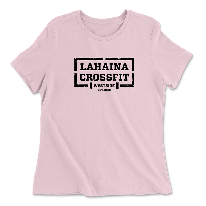 Womens 2X-Large PINK Relaxed Jersey T-Shirt