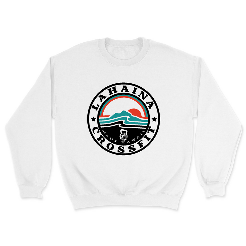 Mens 2X-Large WHITE Midweight Sweatshirt
