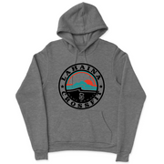 Mens 2X-Large GUNMETAL_HEATHER Hooded T-Shirt