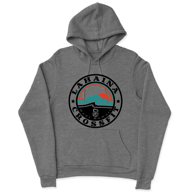 Mens 2X-Large GUNMETAL_HEATHER Hooded T-Shirt