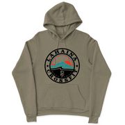 Mens 2X-Large OLIVE Hooded T-Shirt