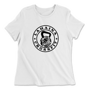Womens 2X-Large WHITE Relaxed Jersey T-Shirt