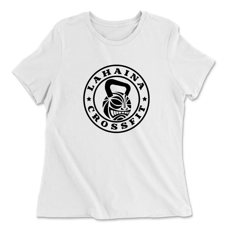 Womens 2X-Large WHITE Relaxed Jersey T-Shirt